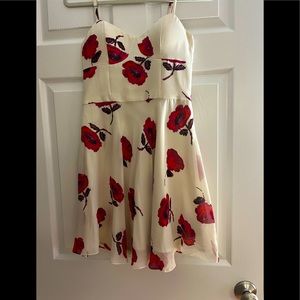 Dress with flower print